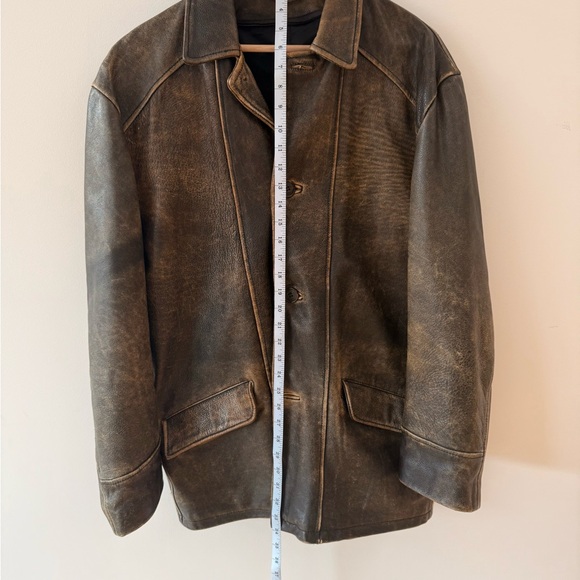 Gordon & Ferguson heirloom leather jacket, Vintage, Distressed (est. 1871 brand) - Picture 10 of 13